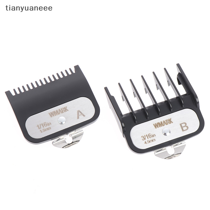 Tianyuaneee 1.5 มม.+4.5 มม.ผมสีดําจํากัดหวี Cutg คู่มือเปลี่ยนได้ Universal Well