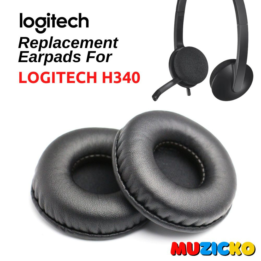 เบาะหูฟัง แบบเปลี่ยน สําหรับ Logitech H340