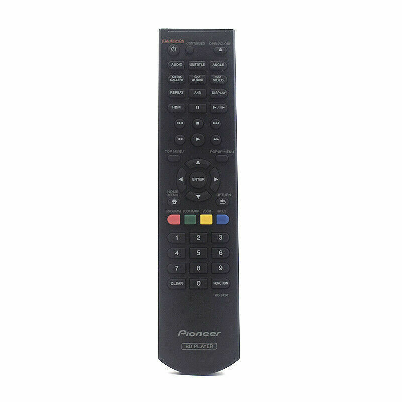 ใหม่ RC-2420 สําหรับ Pioneer Blu-ray Disc BD Player