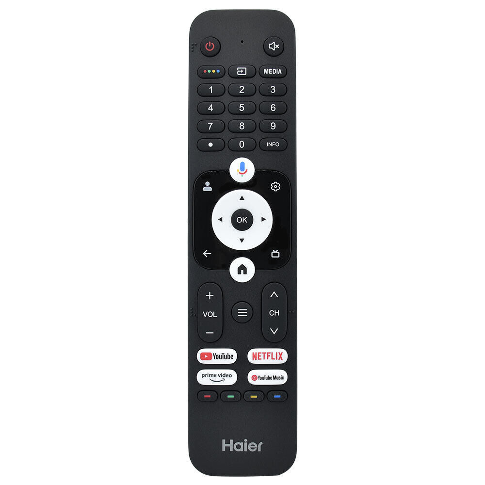 ใหม่ Original HTR-U31G สําหรับ Haier Voice Android TV รีโมทคอนโทรลพร้อม Netflix