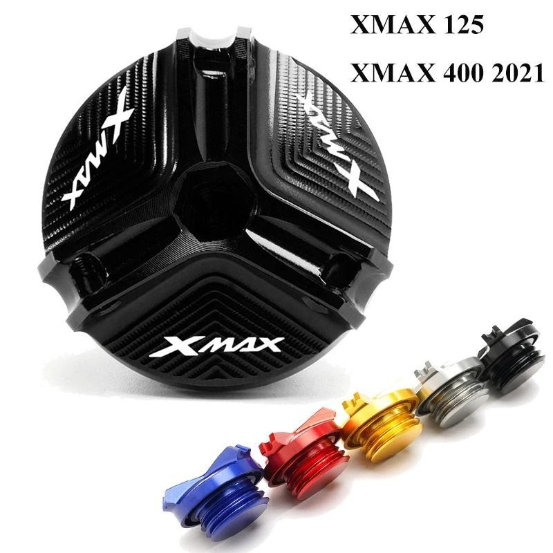 ฝาครอบท่อระบายน้ํามันเครื่องยนต์ XMAX 400 สําหรับ YAMAHA XMAX 250 300 XMAX400 ฝาปิดน้ำมันเครื่อง