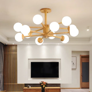 โคมไฟระย้า Led สไตล์นอร์ดิก โมเดิร์น สําหรับตกแต่งห้องนอน ห้องนั่งเล่น