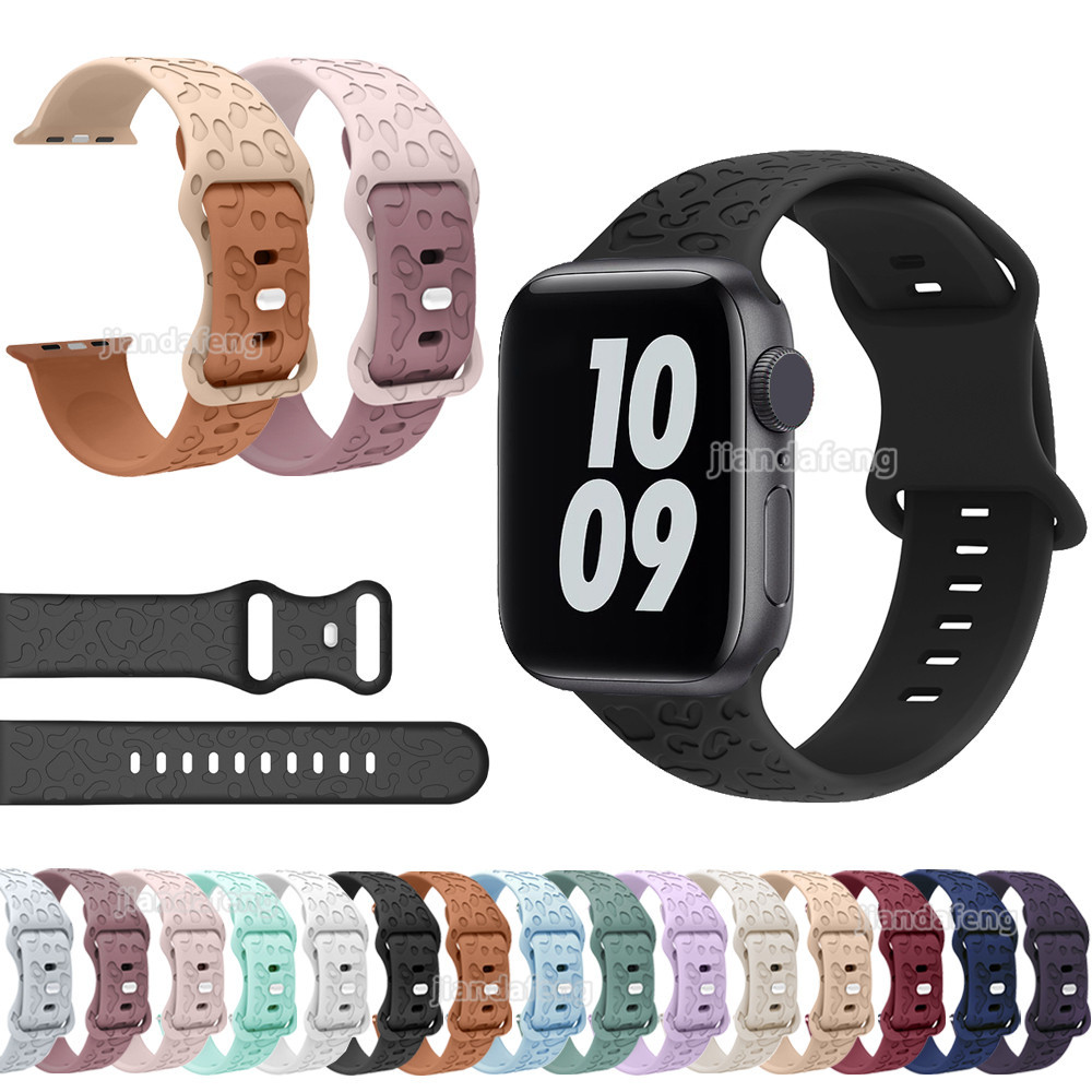 สายนาฬิกาข้อมือ ซิลิโคนนิ่ม กันน้ํา สําหรับ iWatch Series 9 8 7 SE 6 5 4 3 Ultra 40 มม. 44 มม. 41 มม. 45 มม. 49 มม.