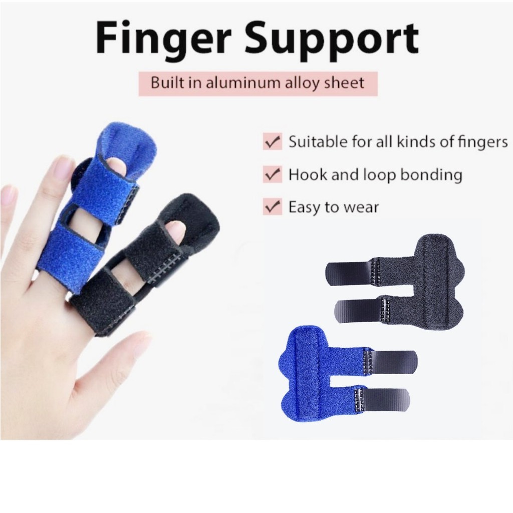 1PC Finger Splints Finger Straightener Finger Support Finger Stabilizer Brace สําหรับหัก,Strained, S