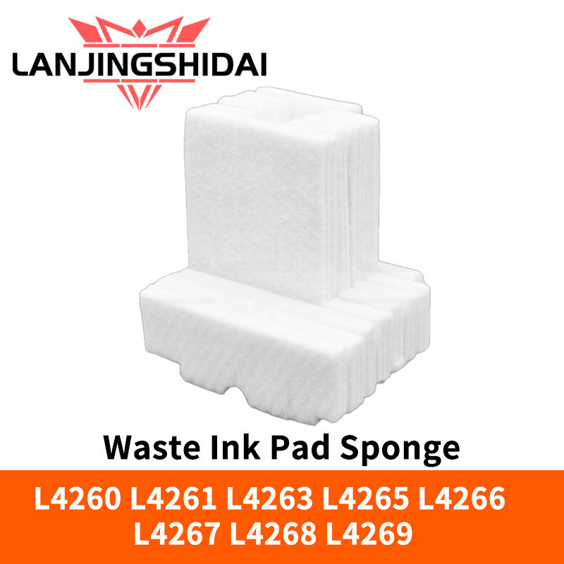 Waste Ink Pad ฟองน้ําสําหรับ Epson L4260 L4261 L4263 L4265 L4266 L4267 L4268 L4269 Ink Pad ฟองน้ํา