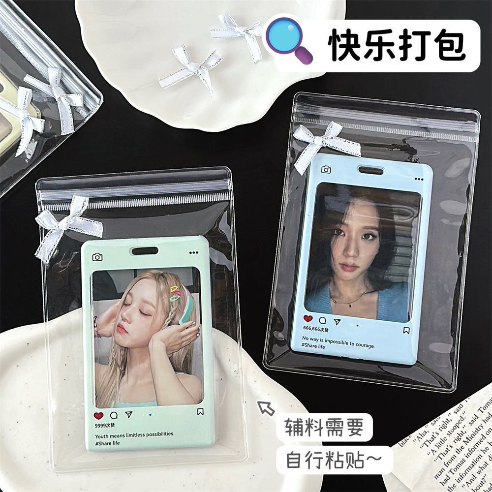 ถุงซิปล็อค PVC ขนาดเล็ก สีโปร่งใส สําหรับใส่เครื่องประดับ ต่างหู 1 ชิ้น
