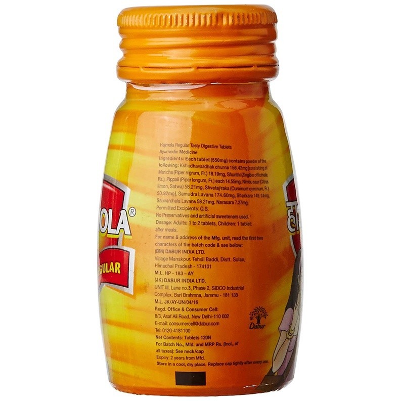 Dabur Hajmola Regular (120 เม็ด)