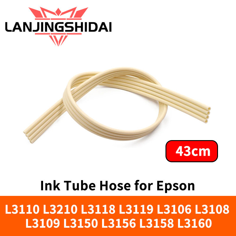 ดูดท่อท่อท่อซิลิโคนอ่อนนุ่มสําหรับ Epson L3110 L3210 L3118 L3119 L3106 L3108 L3109 L3150 L3156 L3158 L3160 ท่อสําหรับ Damper ตลับหมึกตลับหมึกตลับหมึกหลอดเครื่องพิมพ์
