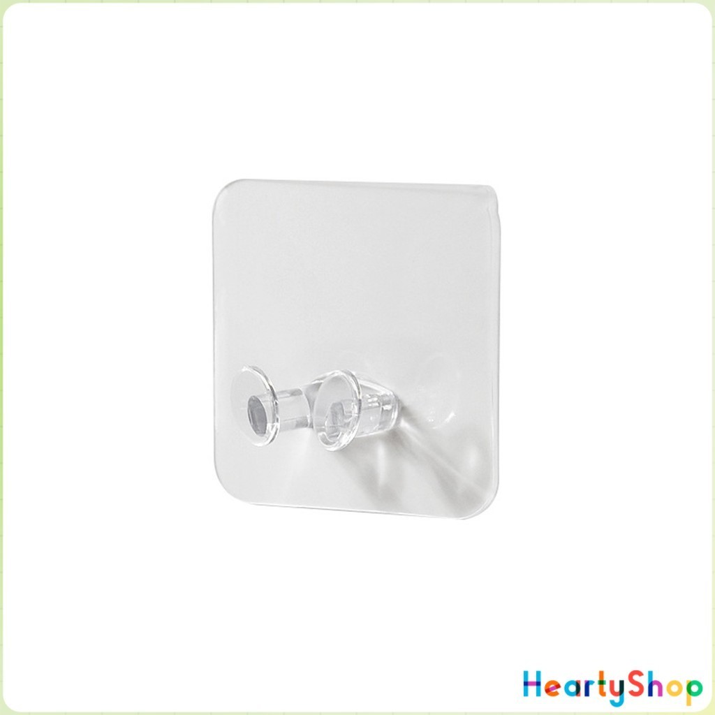 HeartyShop Plugs Holder ตะขอ**เขากวาง** แขวนปลั๊ก ตะขอแขวนอเนกประสงค์ ติดผนังแบบใส ไม่ต้องเจาะ - รูปที่ 6