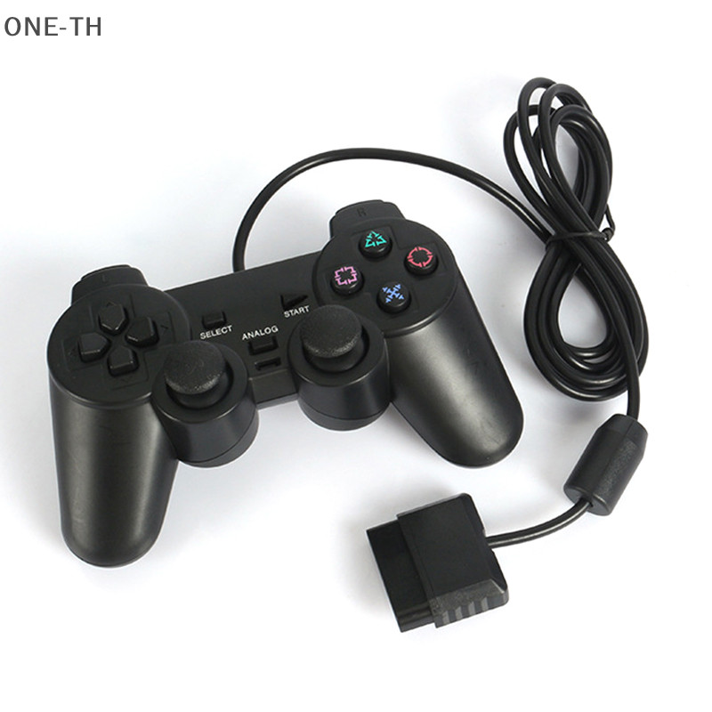 One-th ใหม่ล่าสุด เกมแพดเชื่อมต่อ แบบมีสาย สําหรับจอยเกม Sony PS2 PS2 PSX Joy Sony PSone 1 ชิ้น