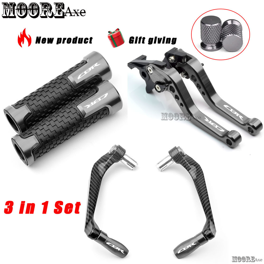 Mooreaxe สําหรับ HONDA CBR150R CBR250R CBR300R V1 V2 V3 V4 2014-2024 2025 ดัดแปลงคลัทช์เบรคคันพร้อมมือจับ Guard Protector ชุด YSTZ03
