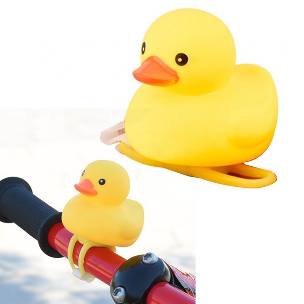 Cute Duck Shape Rubber For Bike Bell Ideal Decoration for For Bike and Scooters#SUFA