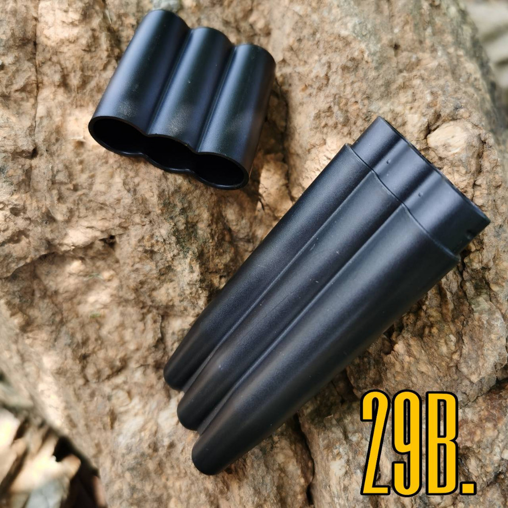Three Tree Case - Three Cone Case Triple Pre-Roll Cone Pen Case Spice Stash Jar. สายเขียว เก็บลำ กันชื้น ส่งไวมากๆๆๆ