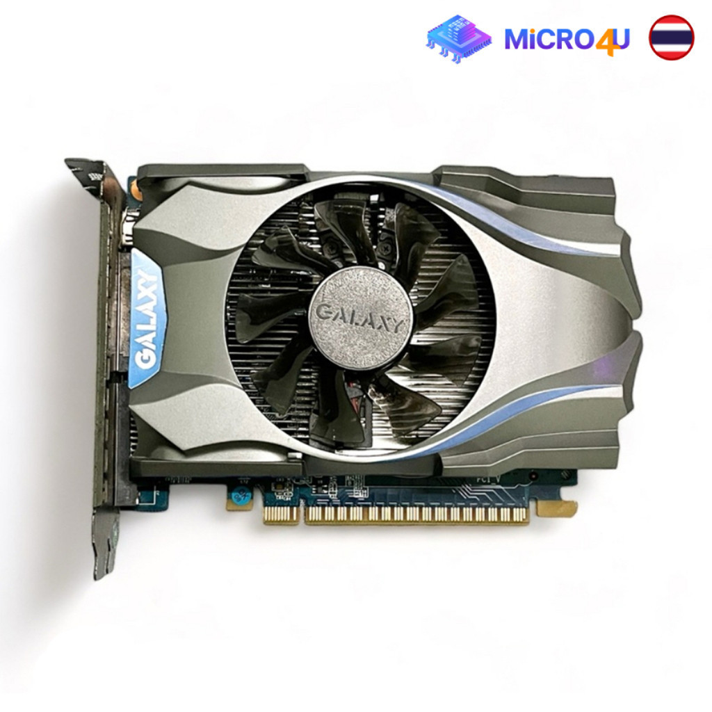 การ์ดจอ GALAX GTX 650 1GB GDDR5 Nvidia GTX650 GPU Graphics Card สินค้ามือสอง ใช้งานได้ปกติ