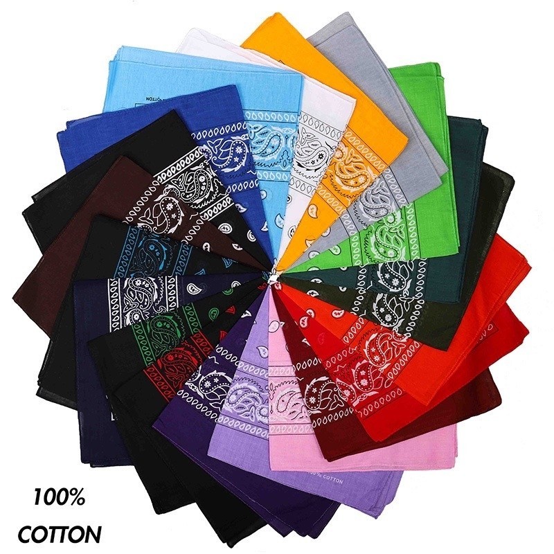 (EXTRA LARGE) Key Headband Bandana ผ้าพันคอผ้าพันคอ Hanky Hakie Neckerchief Headpiece Topeng Muka Sa