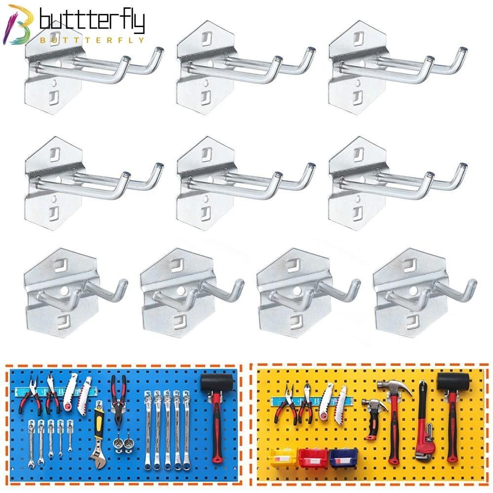 Buttterfly ตะขอแขวนเครื่องมือช่าง ค้อนเหล็ก 25 50 75 100 150 200 มม. ทนทาน สําหรับร้านค้า 1 ชิ้น
