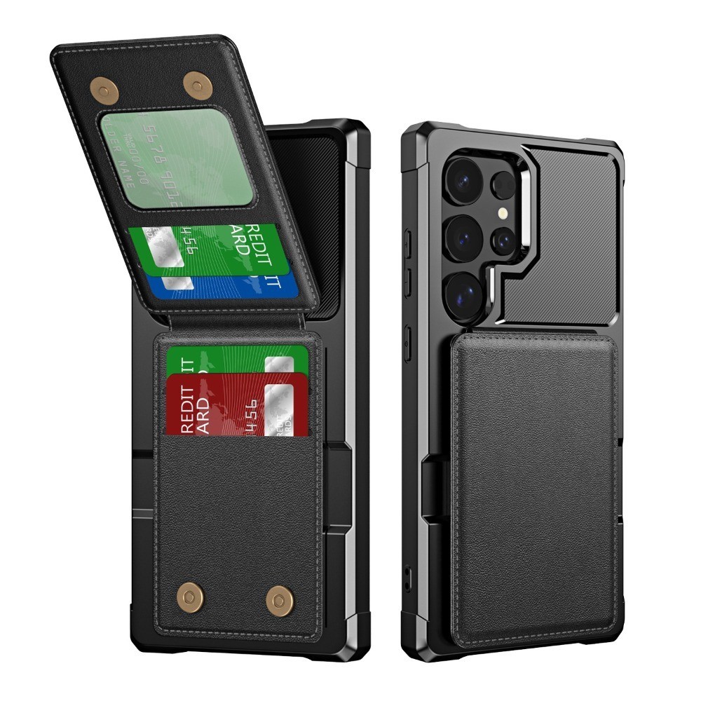 SAMSUNG ผู้ถือบัตรเคสโทรศัพท์สําหรับsamsung Galaxy S23 S21 S24 FE S22 S20 Plusหมายเหตุ20 Ultra A55 A35 A15 A54 A34 5G A05 A05S 4Gฝาครอบ