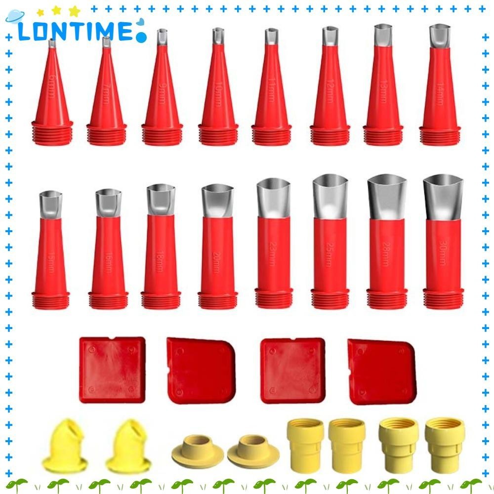 Lontime ชุดเครื่องมือขูดกาวยาแนว แบบสเตนเลส ยาง 4 ชิ้น 28 ชิ้น