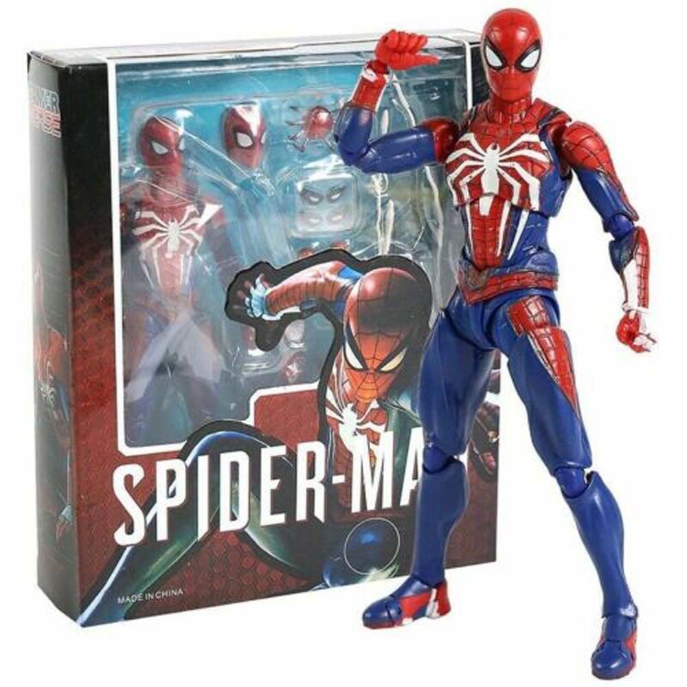 The Spiderman PS4 Advanced Suit PVC Action Figure Collectible Model Toy In BOX Action Figures