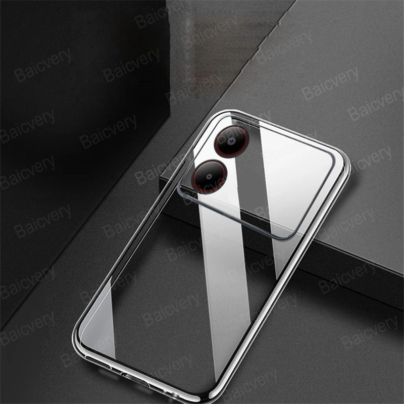 ZTE Blade A34 a54 เคสคุณภาพสูงแฟชั่น TPU ใส Soft Silicon Cover เคสป้องกันแบบเต็ม