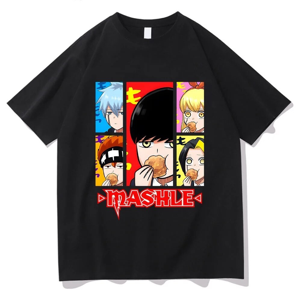 Waifu Mashle Manga Anime Magic and Muscles เสื้อยืด