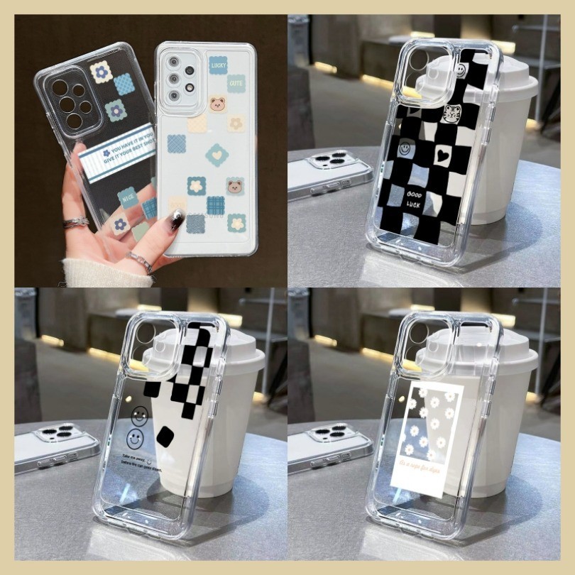 เคส For samsung a55 5g เคสซัมซุง a35 5g TPU เคส for Samsung A55 A35 A05 A54 5G S24 S23 S22 Ultra A52