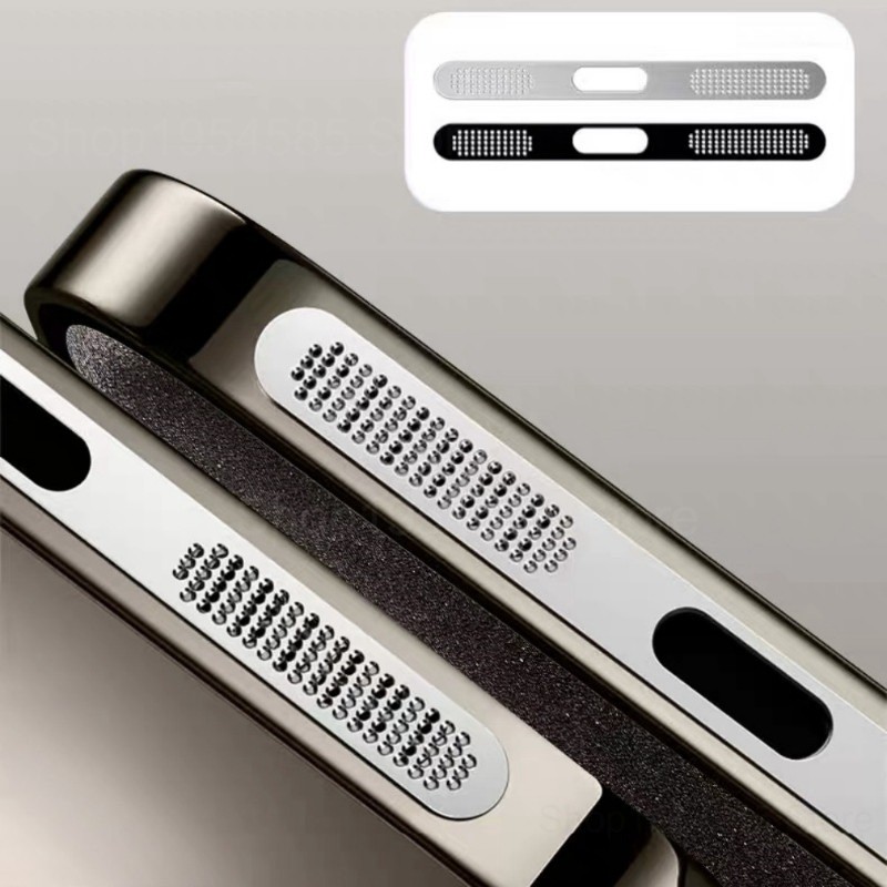 2 ชิ้น 999D โลหะกันฝุ่นสุทธิ Earpiece ลําโพงสติกเกอร์สําหรับ Honor 300 Ultra Magic 7 Pro Ultimate Li