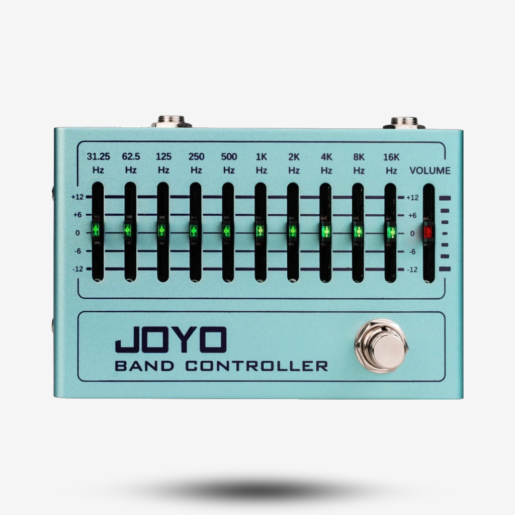 Joyo R-12 10 Band EQ Pedal Equalizer (31.25Hz-16kHz) สําหรับกีตาร์ไฟฟ้าและเบส ( R12 / R 12 )