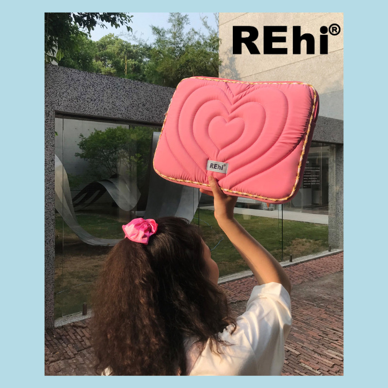 Rehi Laptop Case [พร้อมส่ง] Laptop Bag 14 Inch/16 Inch Macbook Laptop Bag Emits Love 100% Authentic 