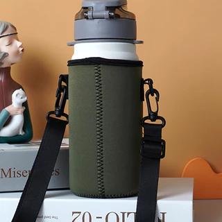 กระเป๋าใส่กระติกน้ำ 1300ML/1700ML/30oz มีอมสายสะพาย พิมพ์กระเป๋าใส่กระติกน้ำ
