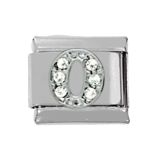 304 สแตนเลส DIY charm สร้อยข้อมือตัวอักษรภาษาอังกฤษโมดูล italy charms สร้อยข้อมือยางยืดสแตนเลส