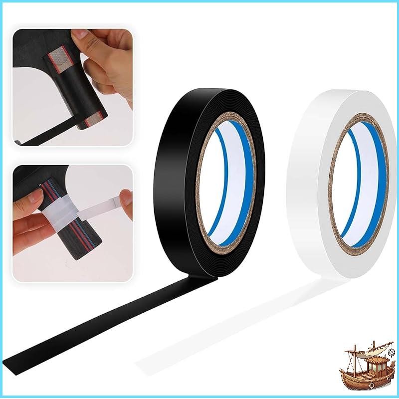 Sports Grip Tape Set - 10m x 1cm - Tennis, Badminton, Racket, PVC Material, Multi-Use