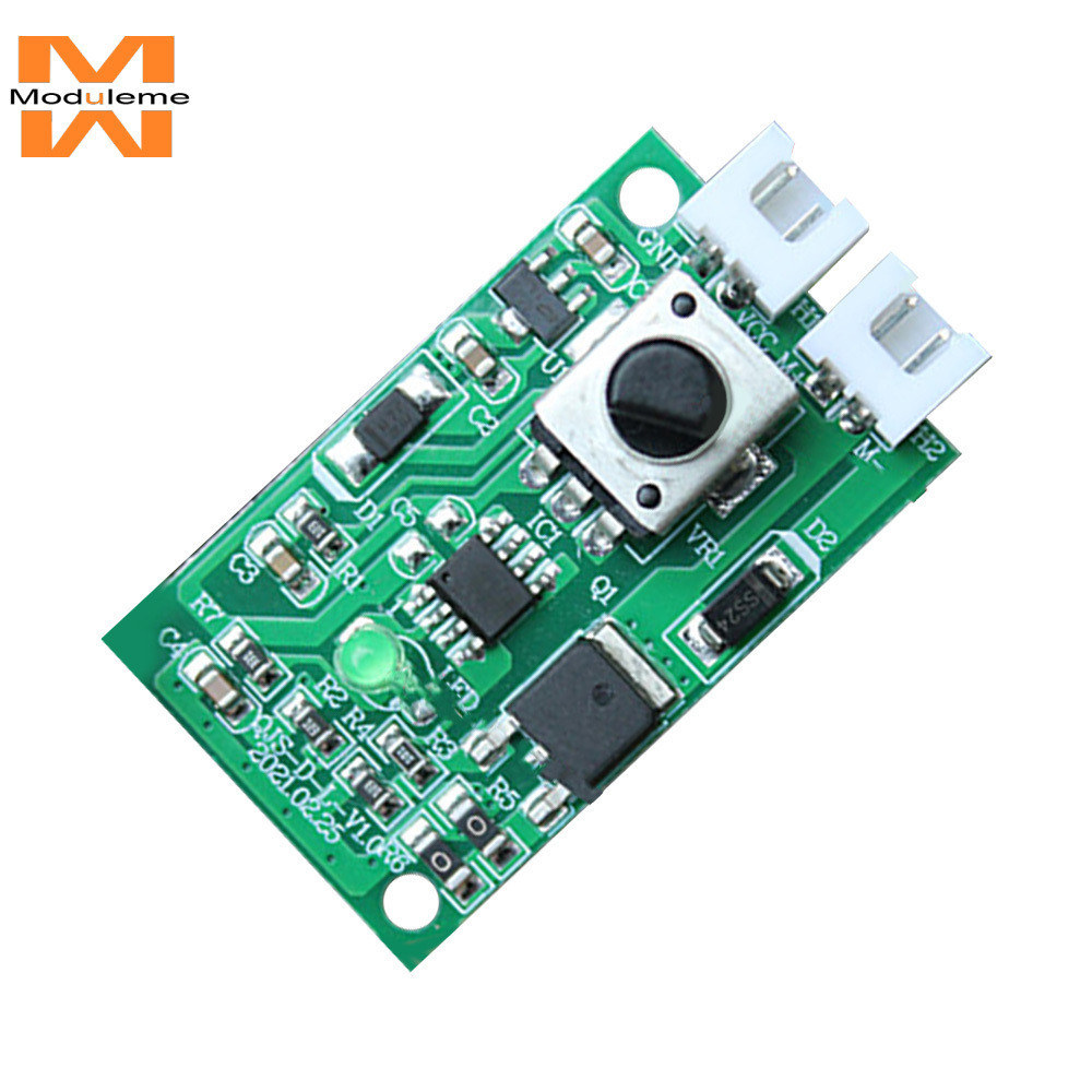 Pwm โมดูลควบคุมความเร็วมอเตอร์ DC7-12V ปรับได้ PWM 10A