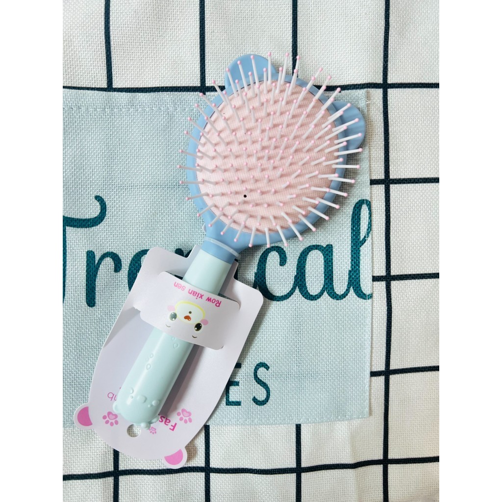 ⭐️พร้อมส่งจากไทย🌷 หวีแปรงน่ารัก สีหวานสุดๆ นุ่ม สบายหัว