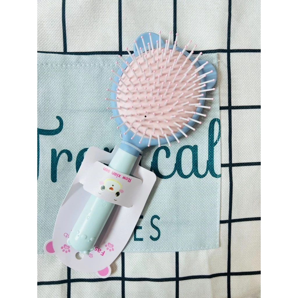 ⭐️พร้อมส่งจากไทย🌷 หวีแปรงน่ารัก สีหวานสุดๆ นุ่ม สบายหัว