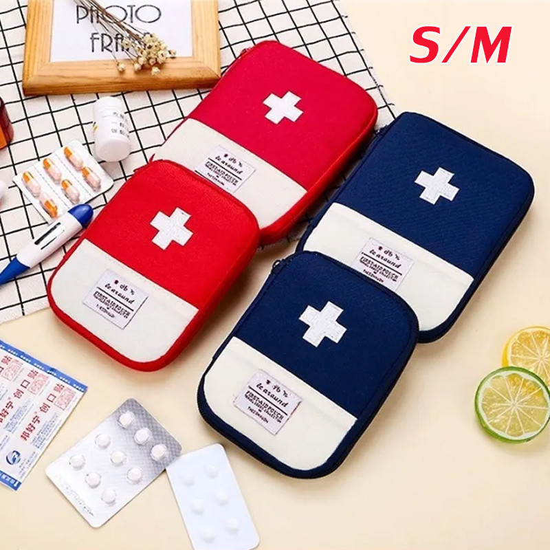 พร้อมส่ง กระเป๋ายา ชุดกระเป๋าปฐมพยาบาล แบบพกพา สําหรับเดินทางกลางแจ้ง