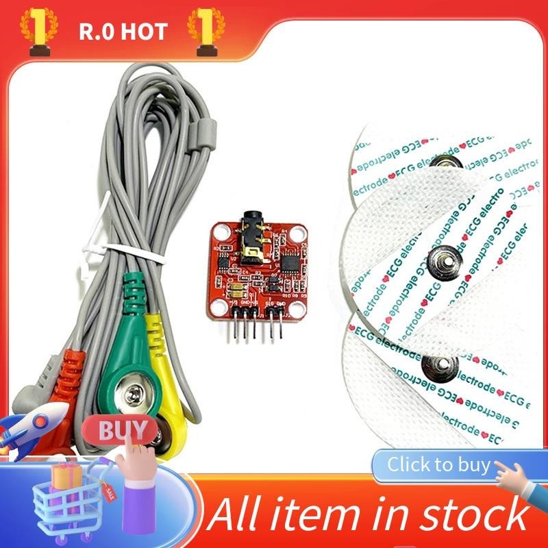 เซ็นเซอร์สัญญาณกล้ามเนื้อ Emg Sensor Controller ตรวจจับกิจกรรมกล้ามเนื้อสําหรับ Arduino Development 