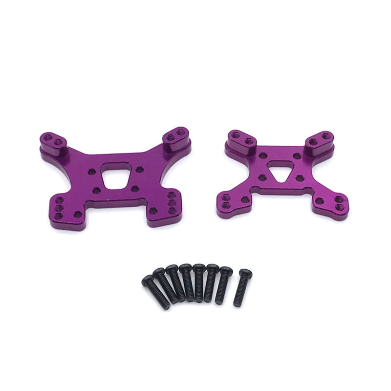 Wltoys 144010 144002 144001 124017 124019รีโมทคอนโทรลโลหะ shock Mount อุปกรณ์เสริมอะไหล่อัพเกรด RC รุ่น Crawler รถ & * &-