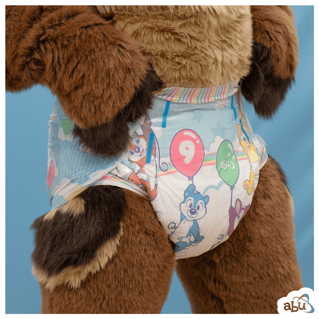 ABDL (ส่งจากประเทศไทย) ผ้าอ้อมผู้ใหญ่ Adult Diaper แบรนด์ ABU TINY TAILS 1 ตัว