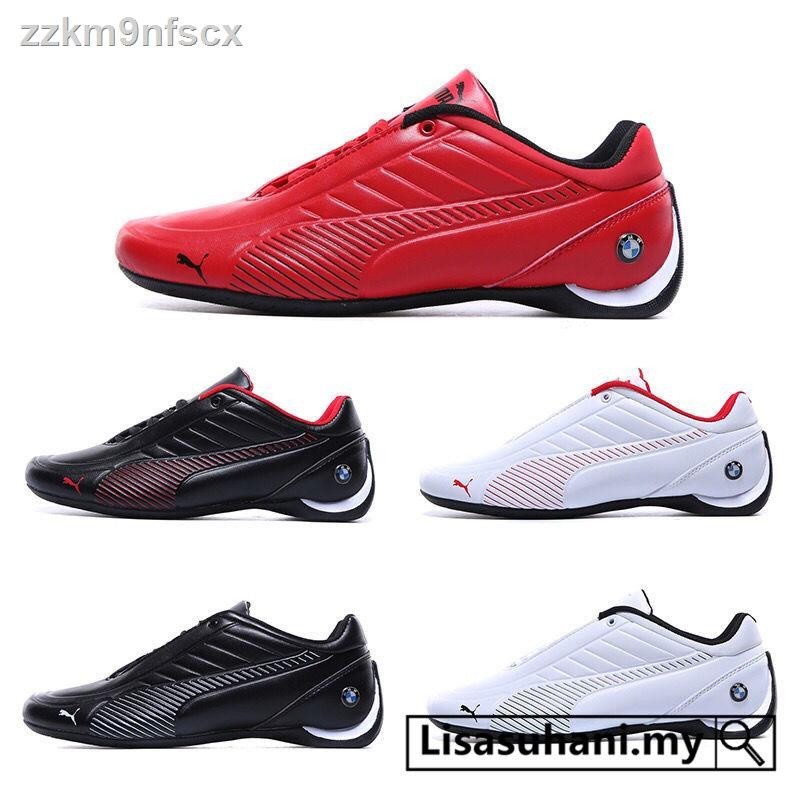 5colors Puma BMW -racing Mans Shoes white red black man women sneakers0