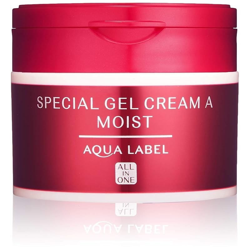 【ส่งตรงจากญี่ปุ่น】AQUALABEL Aqua Label Special Gel Cream A (Moist) ครีมสมุนไพรกลิ่นกุหลาบเดี่ยว