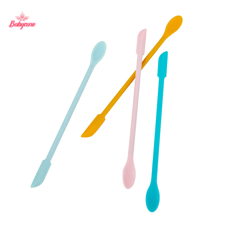 BYCE> ซิลิโคน Double-ยาว Scraper เครื่องสําอาง Jam Deep Bottle Scraper Spatula ชุดเครื่องมือแต่งหน้า Face Cream Spatula ใหม่ ราคา ถูกที่สุด ดีลบีเคเค แกลเลอรีภาพที่ 3