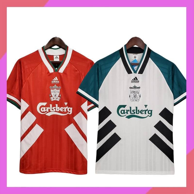 93-95 Liverpool Away Retro Soccer Jersey Football FOWLER #23