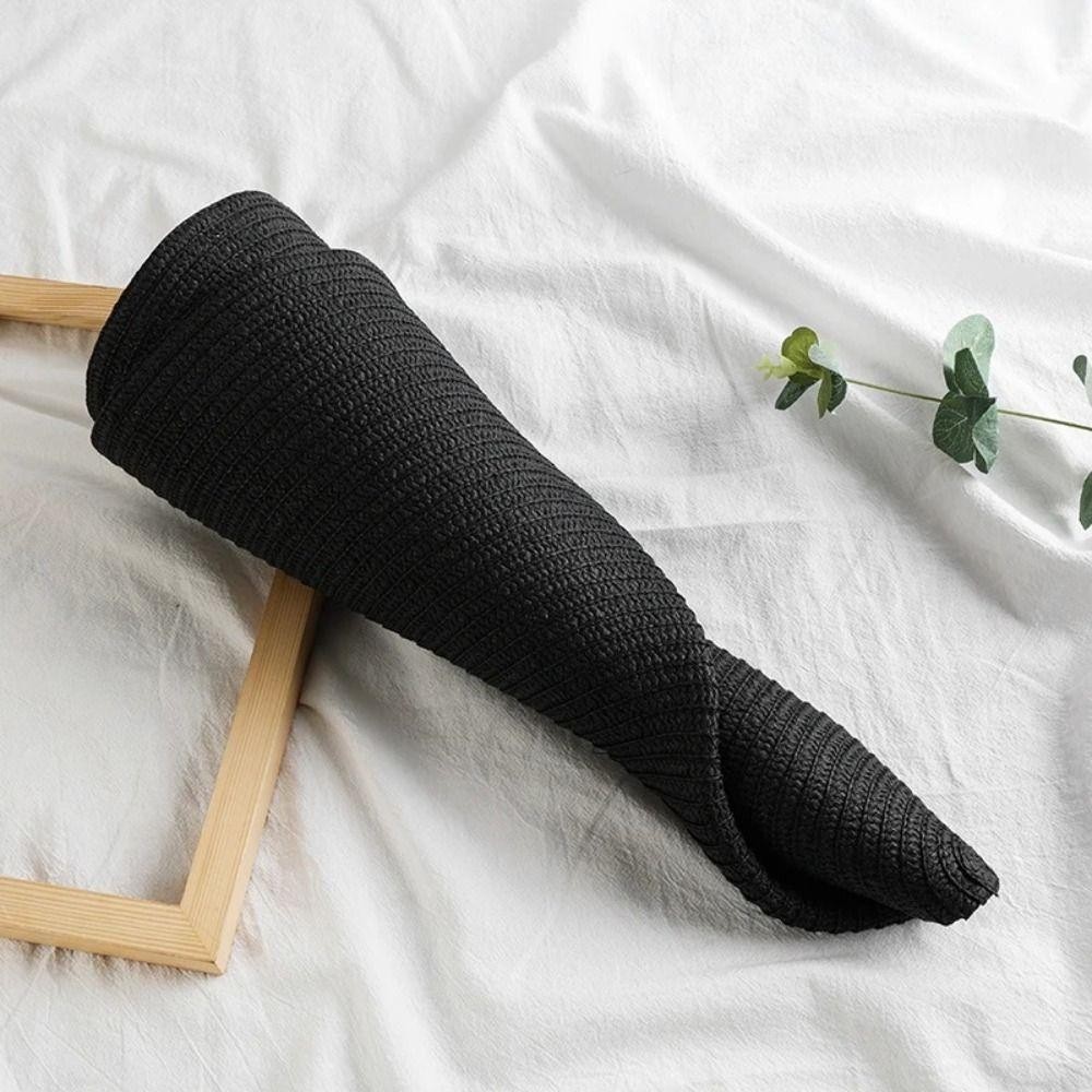 Camelli หมวกฟางปีกกว้าง ป้องกันรังสียูวี ขนาดใหญ่ 70 ซม. พับได้ เหมาะกับเดินชายหาด สําหรับเดินทาง - รูปที่ 6