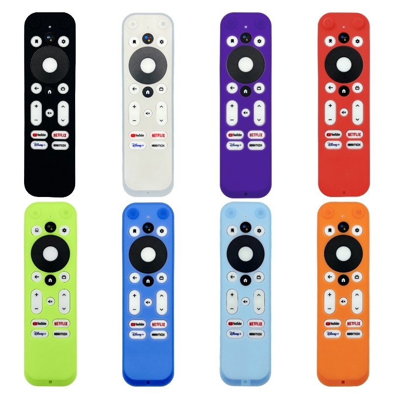 Anti-slip รีโมทคอนโทรลเคสซิลิโคนสําหรับ Hako Onn 4K / Homatics/Mecool Google KM2/KM2 PLUS KD3 KM7 กรณี Tivo Stream 4K