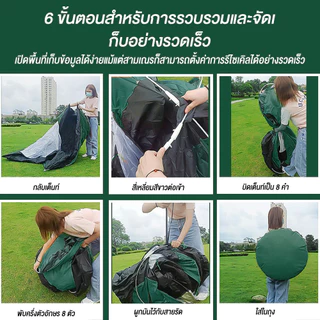 เต็นท์แคมป์ปิ้ง เต็นท์โพลีเอสเตอร์ เต้นท์สปริง พกพาสะดวก ระบายอากาศได้ดี ใช้ได้อย่างกว้างขวาง