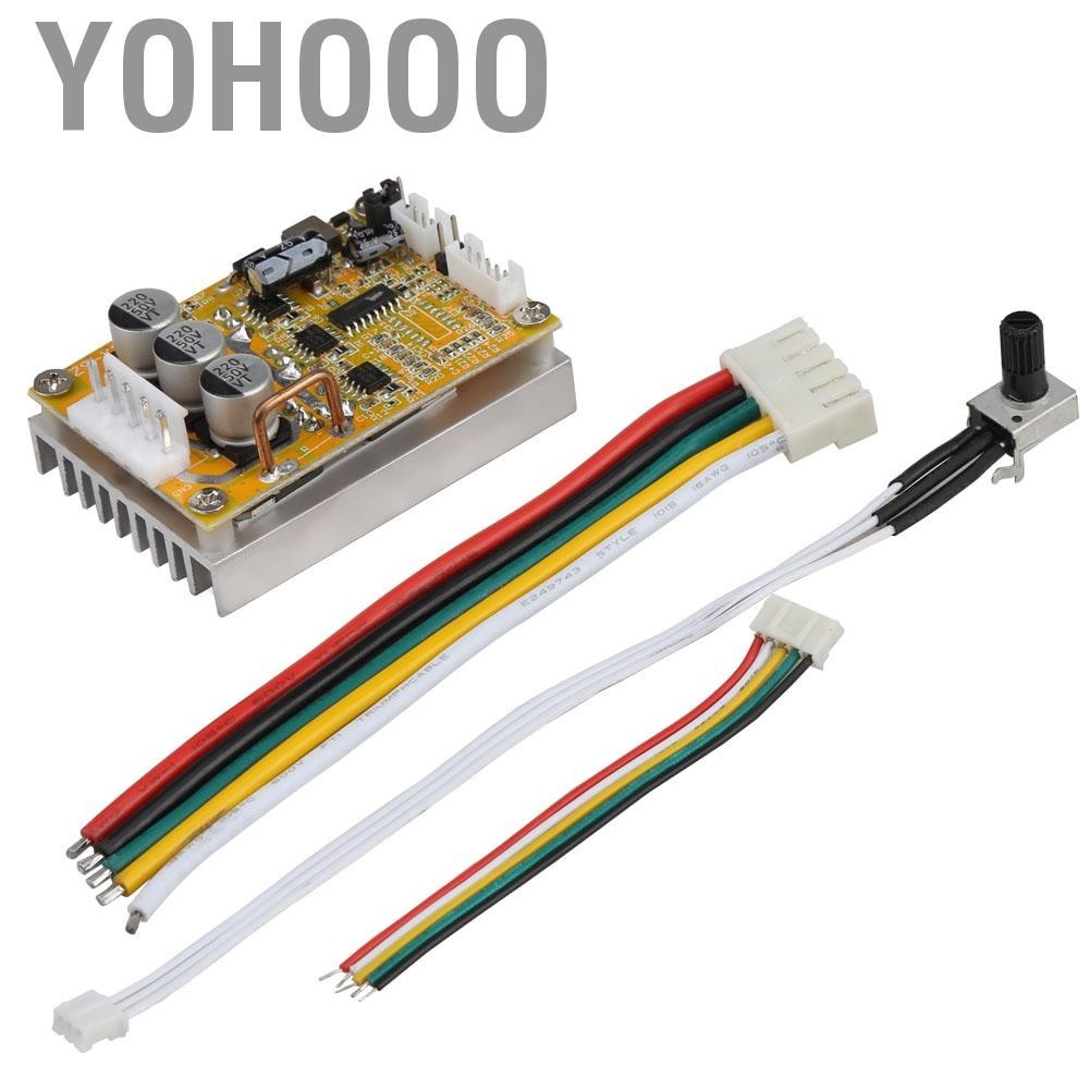Yohooo Three-phase Dc Sensorless Brushless Motor Controller  5V-36V 350W DC PWM Driver Board