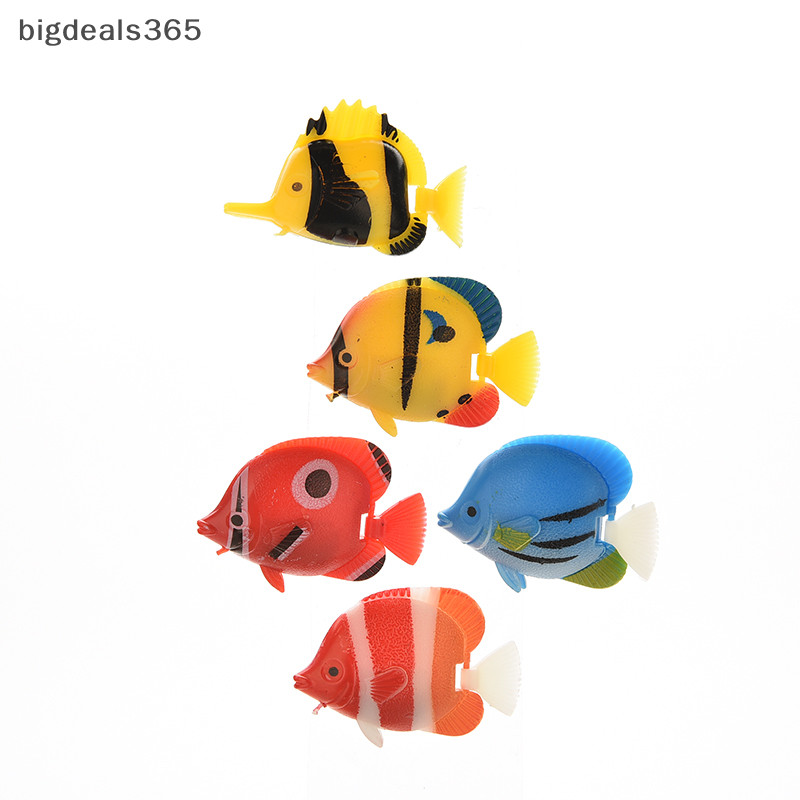 [bigdeals365] ปลาปลอม พลาสติก สําหรับตกแต่งตู้ปลา ว่ายน้ํา 1 ชิ้น
ปลาปลอม พลาสติก เครื่องประดับ สําหรับตกแต่งตู้ปลา 1 ชิ้น 
1x ประดิษฐ์ Vivid Mo