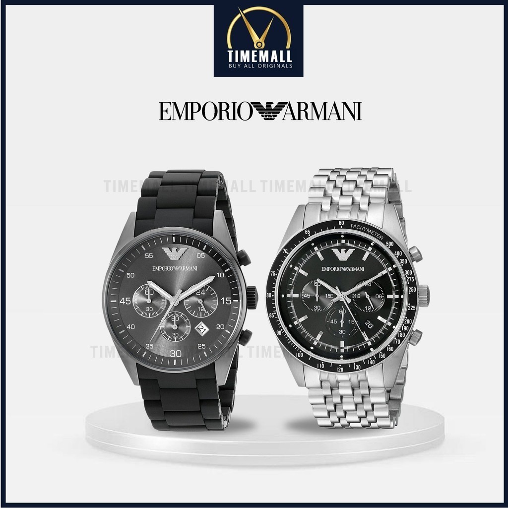 TIME MALL นาฬิกา Emporio Armani OWA121 นาฬิกาผู้ชาย นาฬิกาข้อมือผู้หญิง แบรนด์เนม Brand Armani Watch AR5889