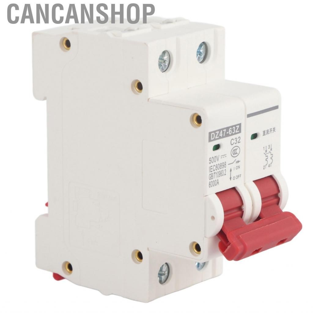 Cancanshop DC Circuit Breaker 500V Home For Equipment Electrical